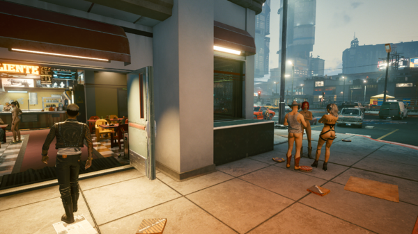 Керри пригласил Ви в закусочную -1.