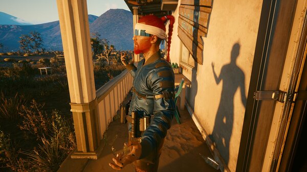 Утро в пустошах.. Cyberpunk 2077