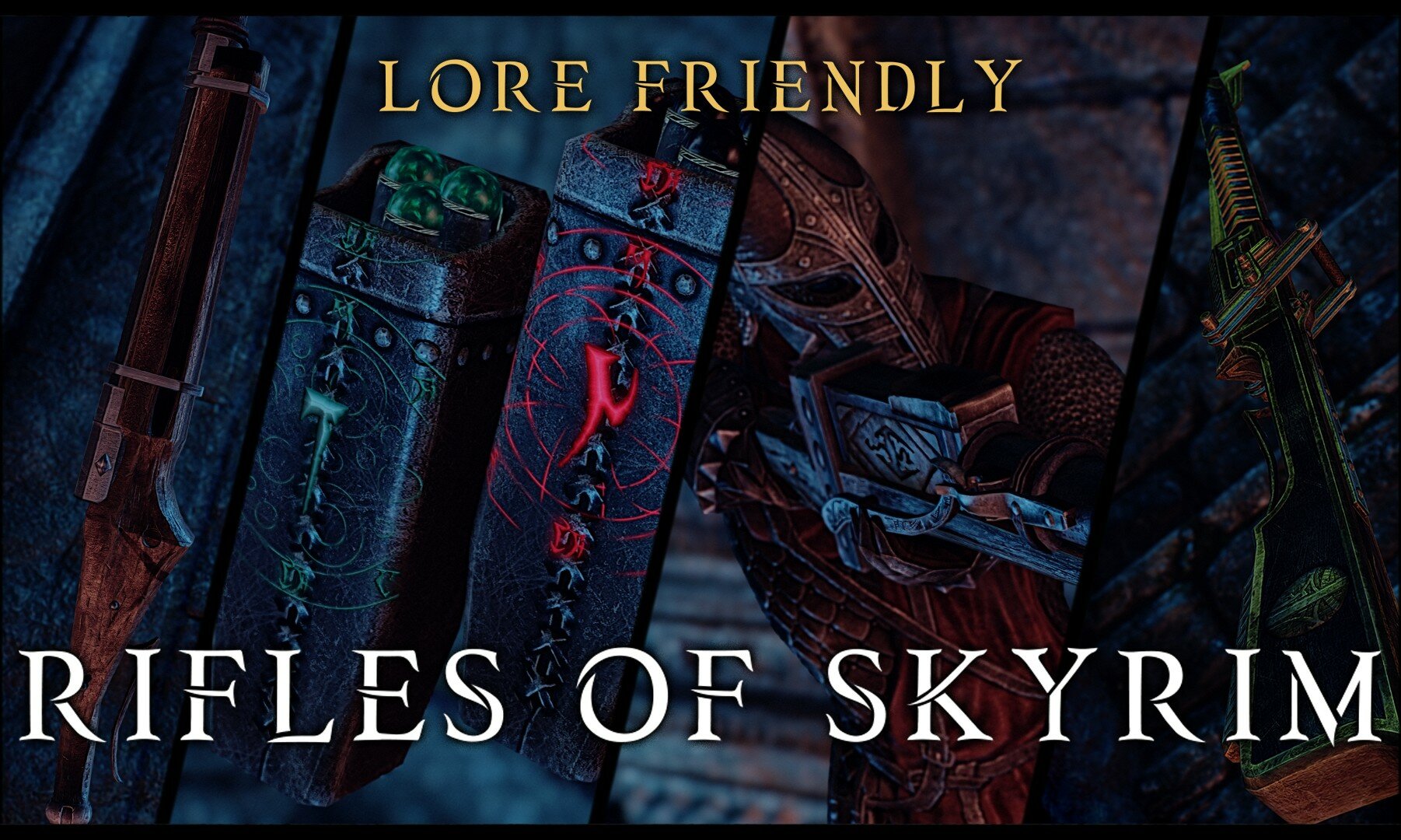 Lore Friendly Guns of Skyrim (Formerly Rifles) SE и LE Rus