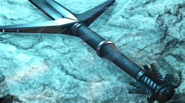 Меч Арондит - от Владычицы Озера. Ведьмак III