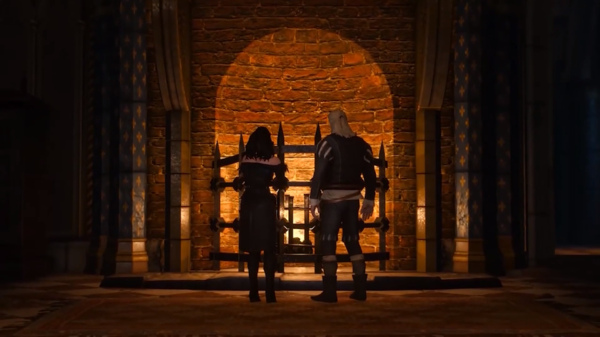 ЙЕННИФЕР и Геральт.