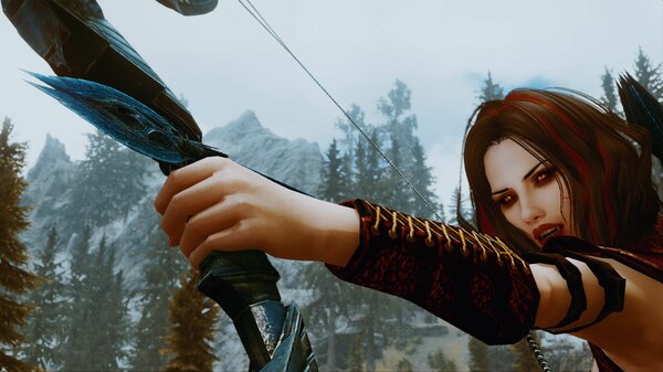 Главное клыки показать.. SkyrimSE (сборка 6.0)