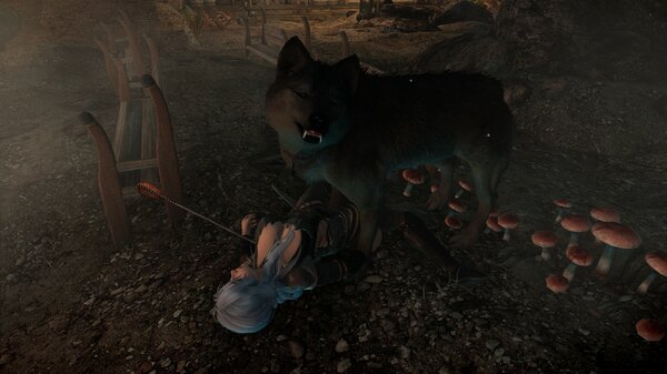 Моя добыча! Хочешь кусочек?