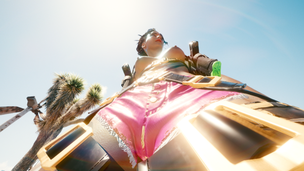 3d соски и закрытый супер-мини шортами 3d "разрез".