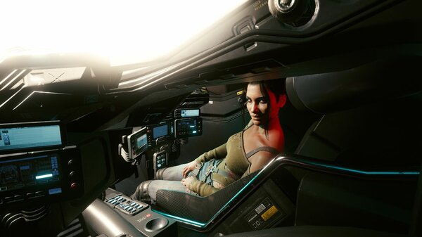 ПАНАМ внутри летающей монстры.. Cyberpunk 2077