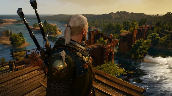 ПЕЙЗАЖНОЕ с Геральтом.. Ведьмак III