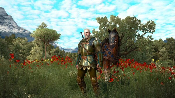 ПЕЙЗАЖНОЕ с Геральтом.. Ведьмак III