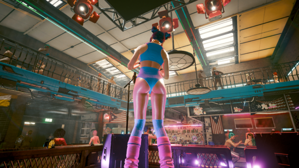 Блю-Мун на сцене в клубе «Красные грязи».