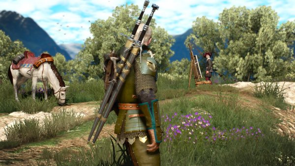 ПЕЙЗАЖНОЕ с Геральтом.. Ведьмак III