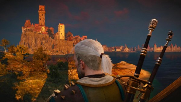 ПЕЙЗАЖНОЕ, с Геральтом.. Ведьмак III