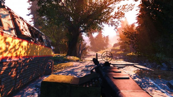 С модом "Хвойники Содружества".. Fallout-4