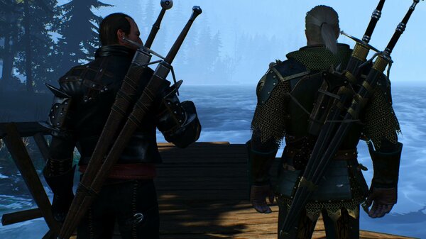 ВЕДЬМАКИ в окресностях Каэр Морхен..