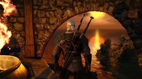 ПЕЙЗАЖНОЕ с Геральтом.. Ведьмак III