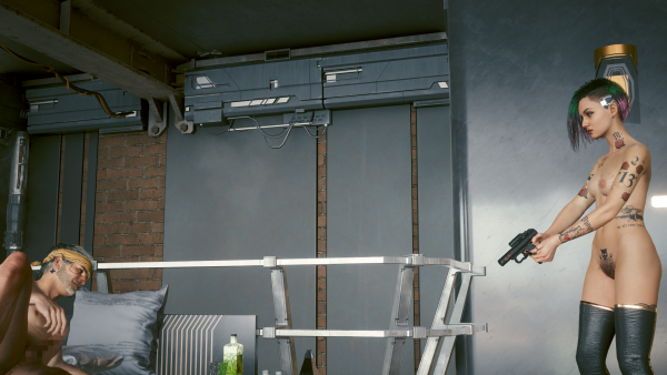 ПЕЙЗАЖНОЕ с Геральтом.. Cyberpunk 2077