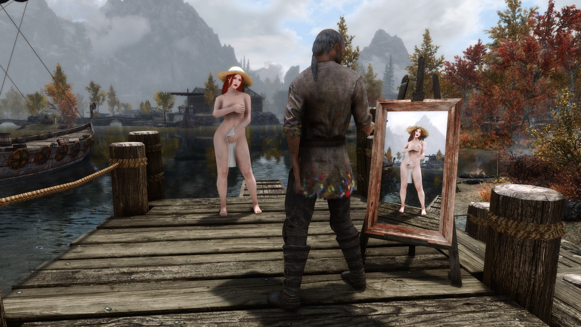 The discrets - Skyrim Adult Books Series Riften SE и LE Rus