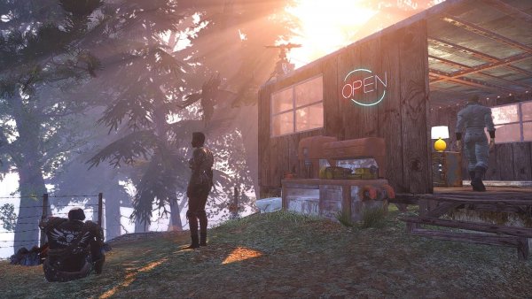 Место отдыха открыто. Poselenia Windfire