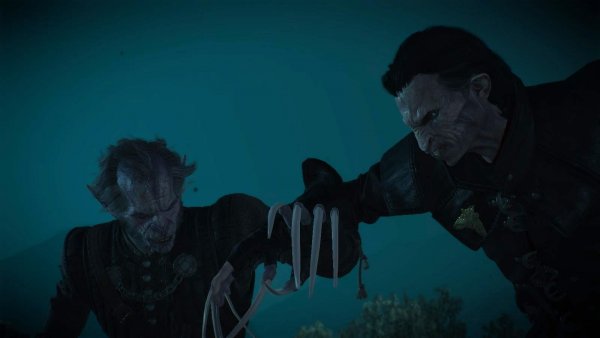 Схватка Региса с Дэтлоффом.. Ведьмак III