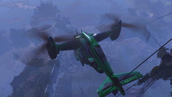 На винтокрыле.. Fallout-4 (Сборка 7.0)