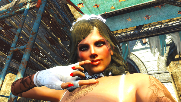 Врач на рынке Ядер-мира "в натуре" стала более секси