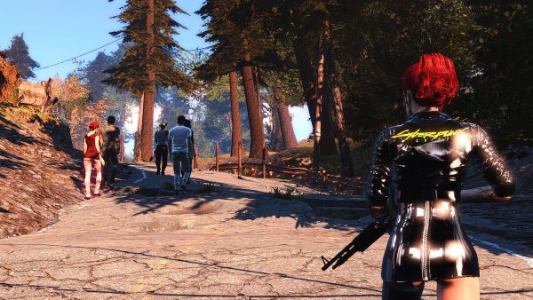 Сопровождаем группу Престона в Сенкчуари.