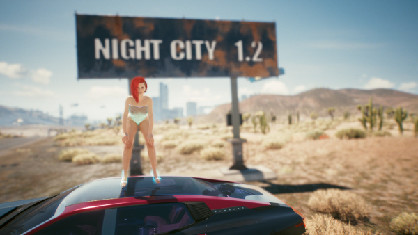 - Дык пригнись. Надпись загораживаешь