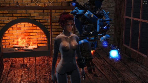 С "железным дровосеком". Fallout-4 (Сборка 7.0)