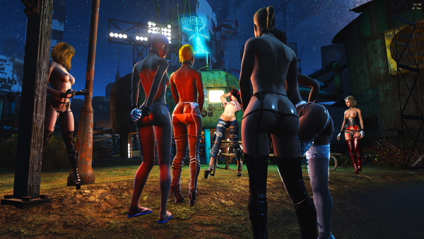 Попы "малинника" Vamp.