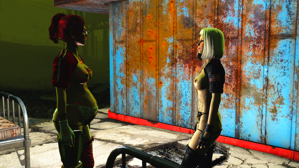 И вновь сцена без насилия.