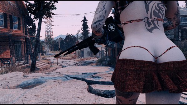 На дороге.. Fallout-4 (Сборка 7.5)