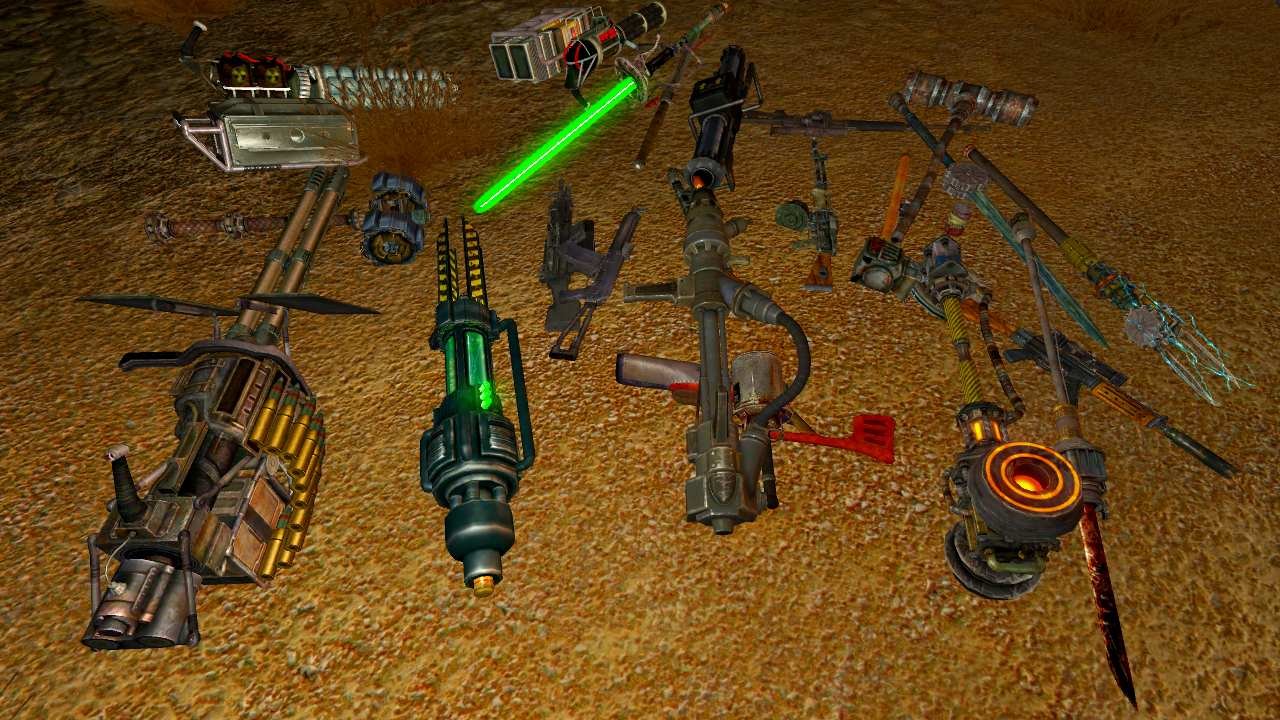 Supermutant Weapons Rus