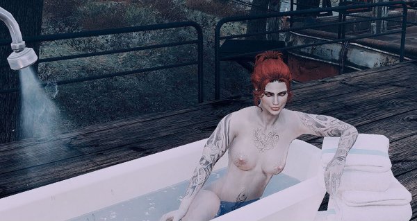 (с) "Принять ванну, выпить чашучку кофе"