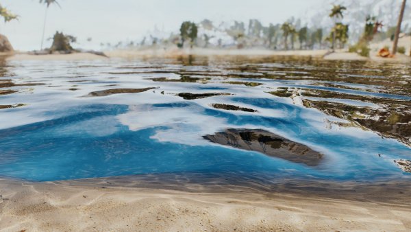 Тропические моские воды.. Skyrim SE (Тропики 7.0)