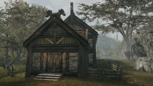 Красиво в Озерном.. SKYRIM AE (сборка 10)