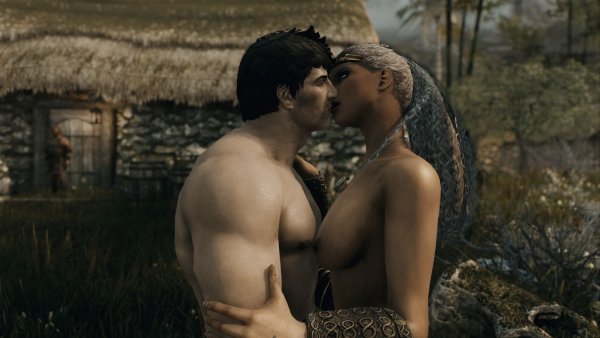 Ника соблазнила мужичка.. SKYRIM AE (сборка 10)