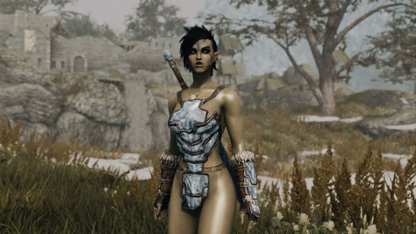 МИРРОЯ возле стен Вайтрана.. SKYRIM AE (сборка 10)