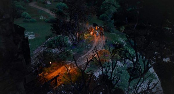 Ночная дорога.. Ведьмак III (сборка Торна)