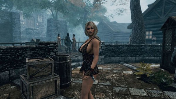 Мадама в Рифтене.. SKYRIM AE (сборка 10)