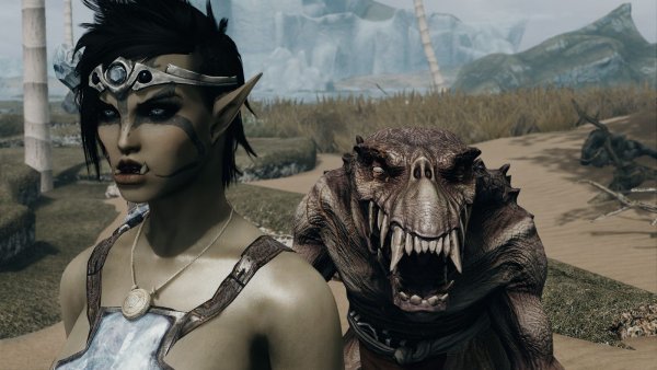 МИРРОЯ и старый даэдрот.. SKYRIM AE (сборка 10)