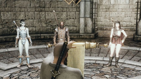 Чтение свитка Дексионом.. SKYRIM AE (сборка 10)