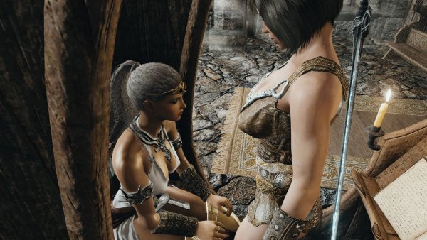 НИКА и Рия.. SKYRIM AE (сборка 10)