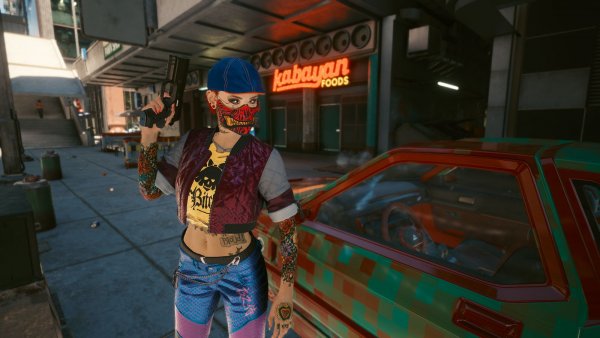 Кепка )) Cyberpunk 2077