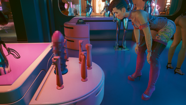 ВИ в Сексшопе.. Cyberpunk 2077
