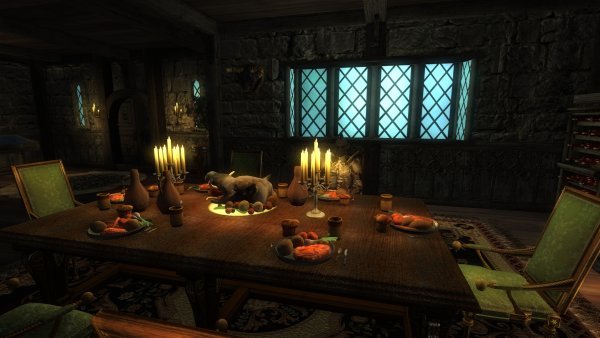 Скромное убранство гильдии бойцов Королла: