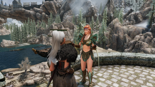 С Элькой на маяке)