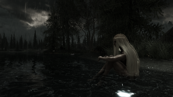 Дождик теплый)