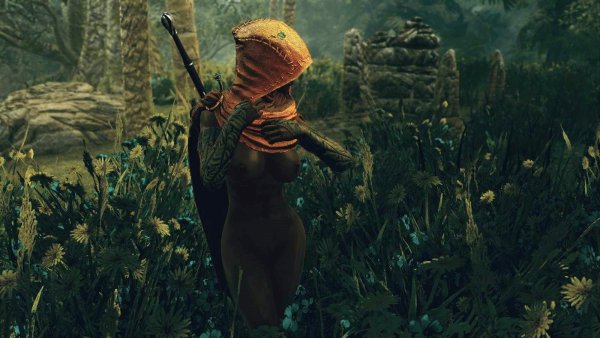 Парит перед дождем.. Skyrim SE (Тропики 7.0)