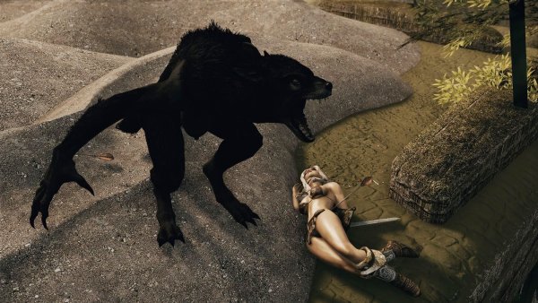 Вервольф.. SKYRIM AE (сборка 10)