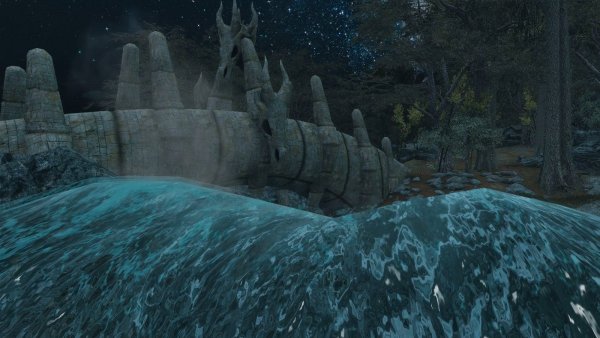 Пейзаж Драконьего моста. SKYRIM AE (сборка 10)