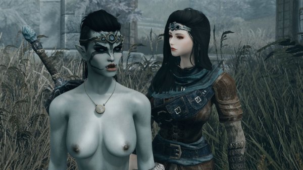 МИРРОЯ и СЕРАНА.. SKYRIM AE (сборка 10)