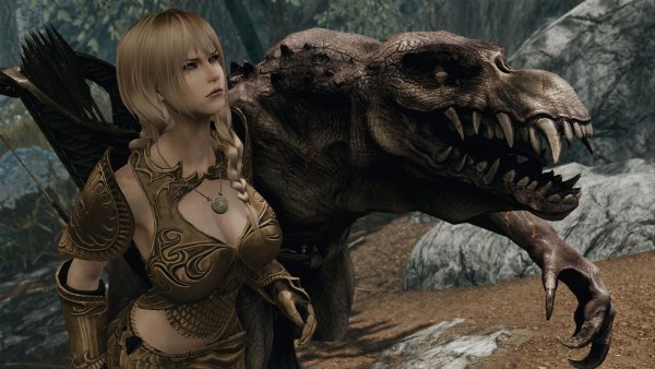 Йордис и даэдрот.. SKYRIM AE (сборка 10)